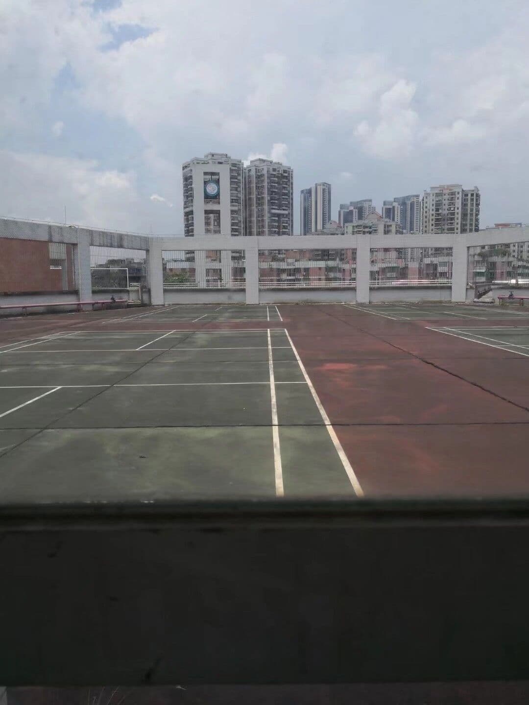 Badminton courts