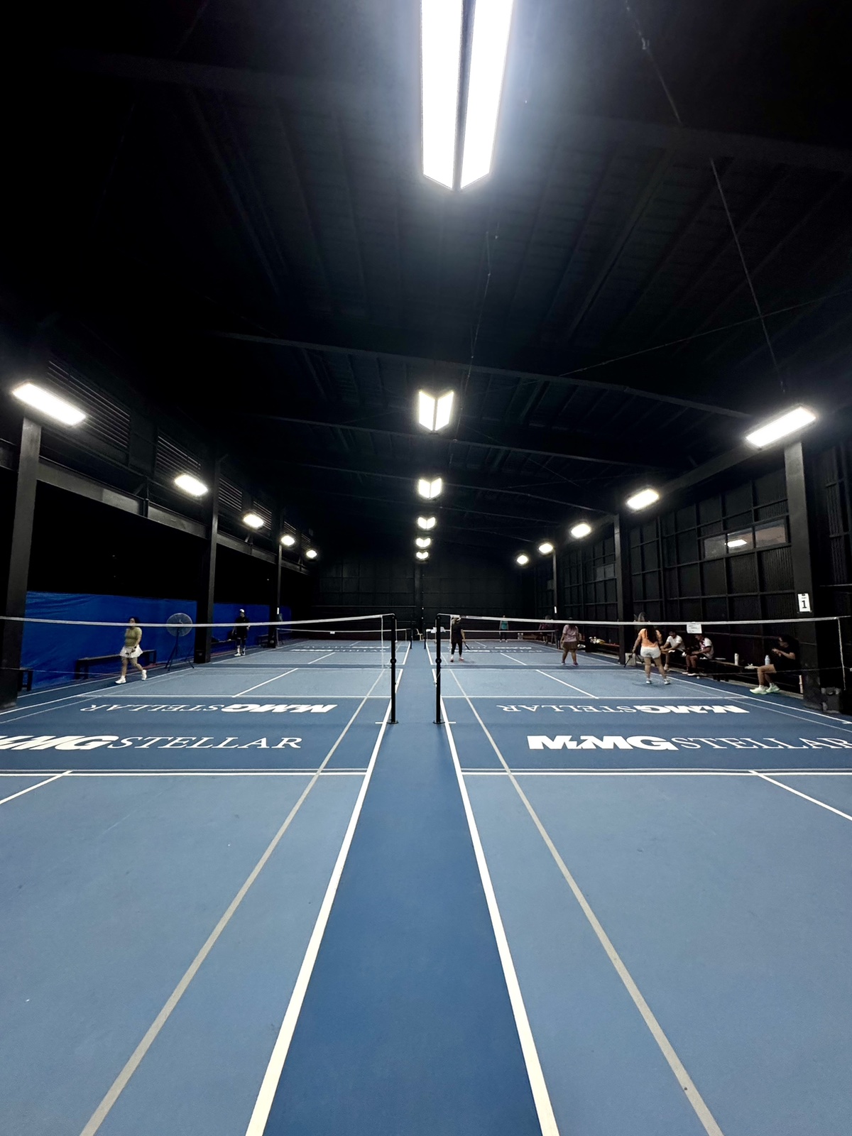 Indoor racket court 1